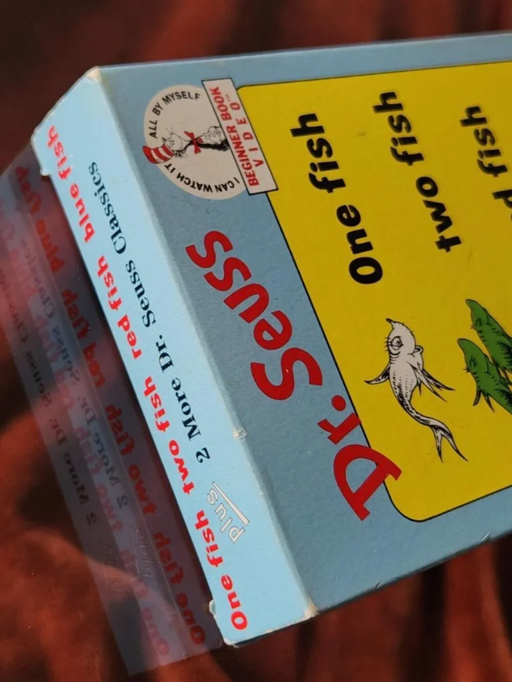 Dr. Seuss One Fish, Two Fish, Red Fish Blue Fish - VHS